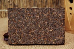 250g Yunnan Mengku Old‑Tree Golden Bud Ripe Pu‑er Brick Tea Traditional Fermented Household Sipping Tea