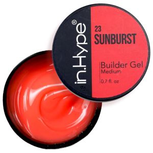 IN.HYPE UV/LED Professional Hard/Builder Gel for Nail Extension/Strengthening/Overlays File Off (Baby Pink # 3)