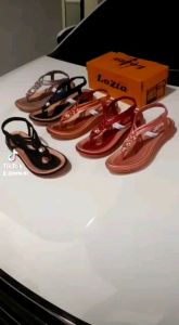 LOZTAQU - Sandal Wanita Terbaru Sendal Jepit Tera03 Series