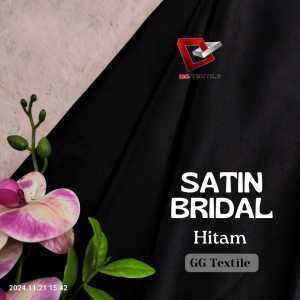 [1 METER] Kain Satin Bridal Heavy / Saten Bridal Deutches - Kain Bridesmaid Original Import