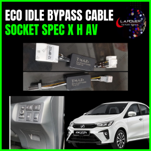 PERODUA BEZZA ECO AUTO START STOP IDLE BYPASS CABLE SOCKET SPEC X H AV