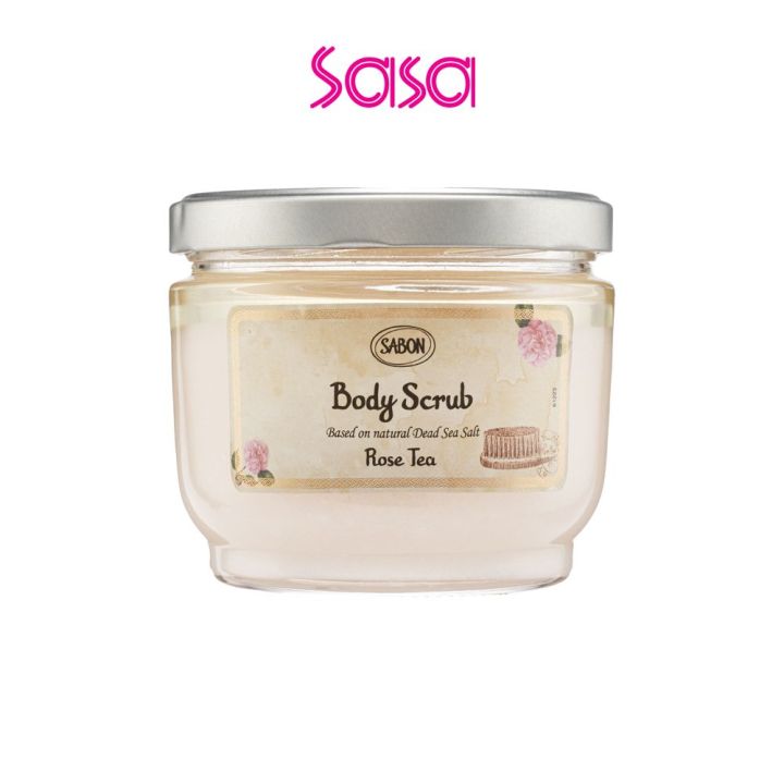 Sabon Rose Tea Body Scrub 600g Lazada