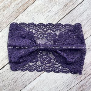 Mẫu mới Xuân Hè băng đô ren rỗng viền hoa cổ điển bản rộng thời trang khăn quấn eo phụ kiện tóc đi du lịch biển.