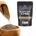 Noshers Australia Black Bag CHIA Whole Dark Chia Seeds 500g. 