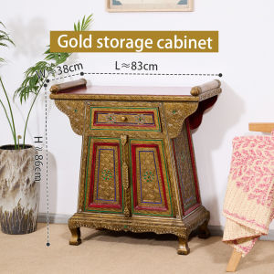 ตู้เก็บของทางเข้าชั้นใน โต๊ะตู้เก็บของแบบไทย ตกแต่งลายแกะสลัก ตั้งห้องรับแขก สไตล์เฟอร์นิเจอร์เอเชียตะวันออกเฉียงใต้