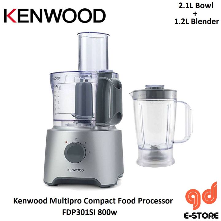Kenwood FDP301SI Multipro Compact Food Processor Lazada