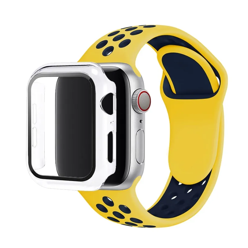 Apple watch best sale silicone screen protector