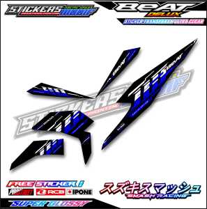 STRIPING VARIASI HONDA BEAT DELUX - 110 VIETNAM STYLE / STICKER LIST MOTOR HONDA BEAT DELUX - 110 VIETNAM STYLE