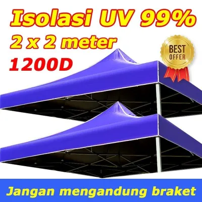Tenda Lipat 3x3 Tenda Jualan Tenda Bazar Outdoor Tenda Gazebo 1200D Tenda Jualan Pameran Dagang 2x2