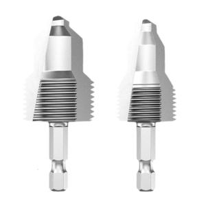 Thread Cutting Tool For Plastic Pipes Double Internal External Grooving Operation High Hardness Stainless Steel Professional Plumbing Solution