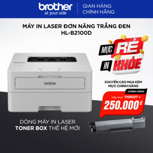 Máy in laser đơn năng trắng đen HL-B2100D