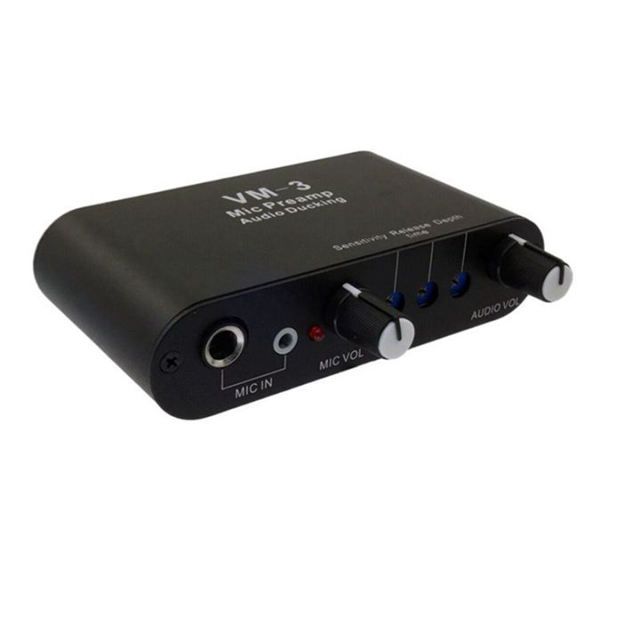 Audio Ducking Automatic Mute Notification VM-3 Mic Preamp Microphone ...