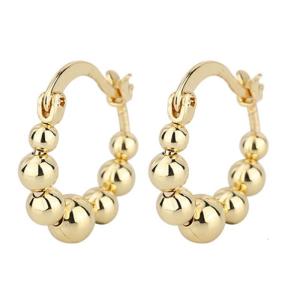 Multifuntional Earrings with Movable Beads Professional Ear Perfect for Office Meetings and Evening Parties