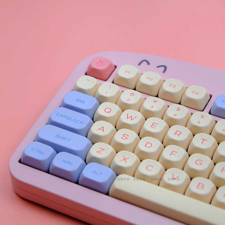 PBT Kbdiy G Botanical Keycap Set KOA Profile Keyboard Keycaps Custom