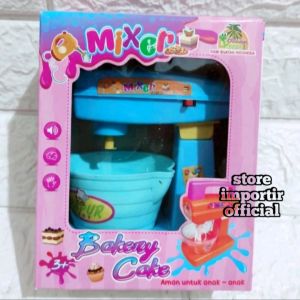 Mainan Anak Mixer OCT 2410 Bisa Berputar Nyala Menggunakan Baterai Murah | Mainan Anak Pengaduk Mixer Mixeran Bahan Plastik Bisa Berputar Bergerak | Mainan Anak Edukasi Mixer Pengaduk Bakery Cake Terbaru