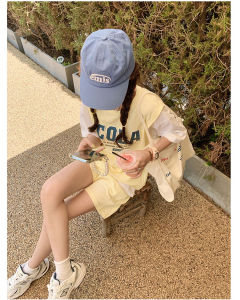 ชุด เซ็ต 2 ชิ้น ผญ ชุดเซ็ท2022เสื้อยืด+กางเกงขาสั้น กีฬายามว่าง เข้ารูป เกาหลี 😁Casual two piece suit🎉ส่งทันที🎉YQ11231