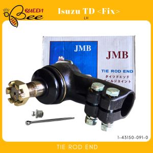 QUEENBEE Isuzu TD TIE ROD END LH with lock pin Fix type 1-43150-091-0 JMB BRAND