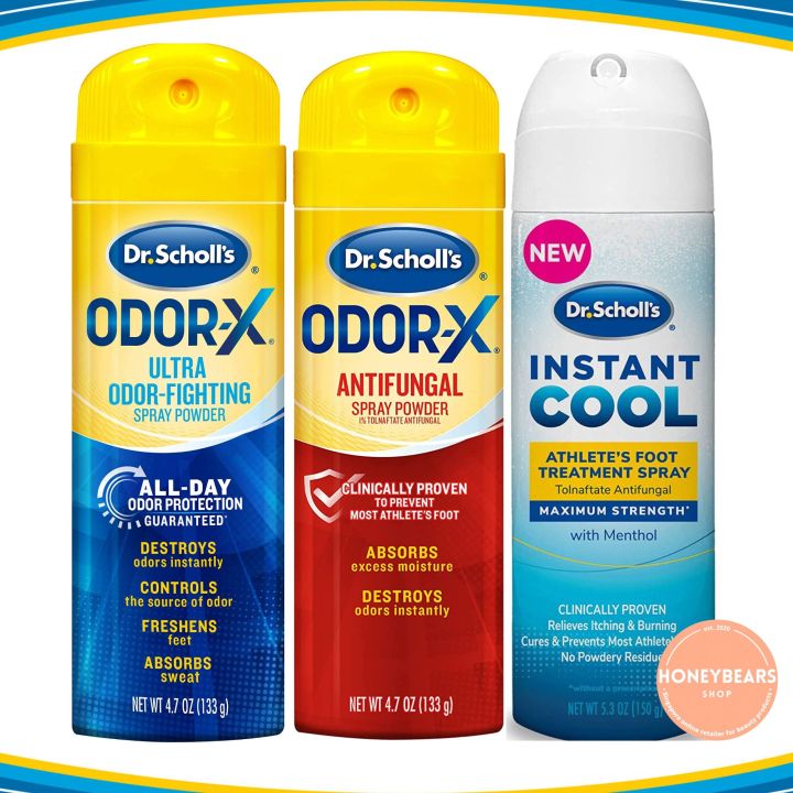 Dr. Scholl's Odor-X Ultra Odor-Fighting Foot Spray Powder