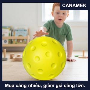 【CANAMEK】 Im lặng pickleball PU bọt bóng soundless trong nhà đào tạo bóng cho giải trí gia đình thực hành tập thể dục 1/3 cái