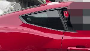 Cornerr JeCar Car Sunshade Rear Windshield Louvers For Ford Mustang 2024 UP Automotive Exterior Window Accessories 5B8Q6