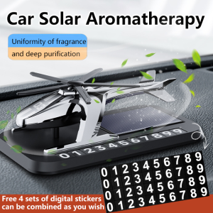 Car Solar Diffuser Moving Car Fragrance