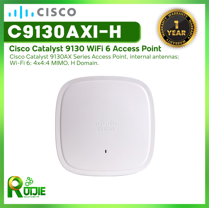 Cisco Catalyst 9130 WiFi 6 Access Point "C9130AXI-H", Cisco Catalyst ...