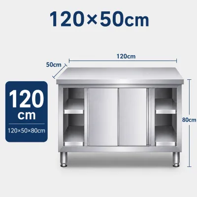 Rak Penyimpanan Dapur Susun Stainless Steel Lemari Panci Serbaguna Anti Karat Tebal Tahan Air Awet