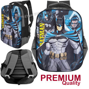 Tas Sekolah Anak SD Laki laki PREMIUM Ransel Karakter Emboss