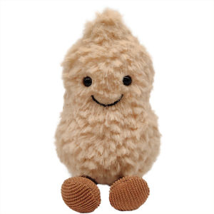 Gantungan Kunci Boneka Kacang JELLYCAT Peanut Cute Soft Plush Toys - Keychain Plush Doll Gantung Kunci Tas Bag Charm Lucu Hadiah Gift