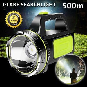 135000LM LED Spotlight flash lights rechargeable flashlight 100000 lumens torchlight super bright flashlights heavy duty touchlight Searchlight Hiking Camping lamp emergency light rechargeable portable light cob work light waterproof flashlight