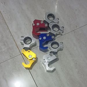 Gantungan Barang Di Stang Motor Honda PCX ADV Cb150r Verza Yamaha Vixion Dll Model Lipat Full CNC