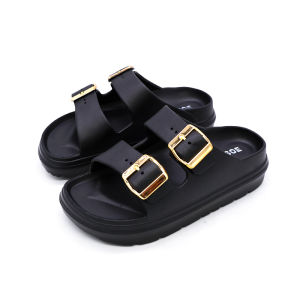 Sandal Wanita Sandal Jelly Slop Wedges Wanita Korea Dewasa Tinggi 5cm Sandal Fuji Wanita