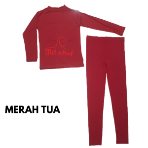 1 Set Manset + Legging Dewasa size L Spandex