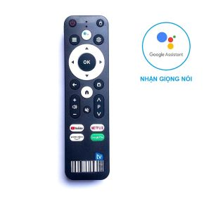 Remote Điều Khiển TV Box Mynet MECOOL Nhận Giọng Nói Hộp Android Tivi Bluetooth Kèm Pin AAA