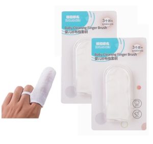 ผ้ากอซเช็ดลิ้นD003 ผ้าก๊อซทำความสะอาดลิ้น ผ้าก๊อซเด็ก ( 1 แพ็ค 6 ชิ้น )👶พร้อมส่ง