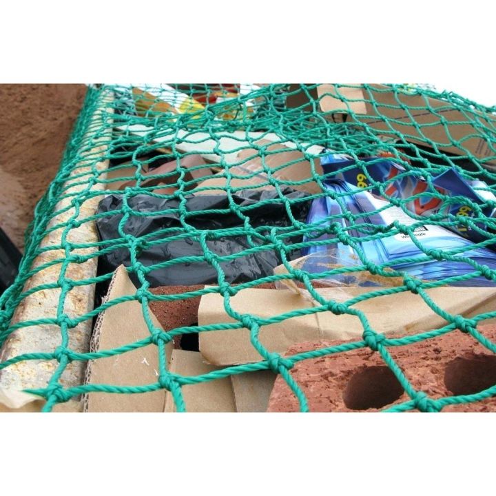 Container Net, Cargo Net (Single Layer) 8' X 8.5' Green Netting | Lazada