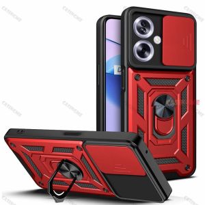 Oppo A79 2023 5G Shockproof Armor Casing For Oppo A79 5G OppoA79 A 79 79A 5G 2023 Car Magnetic Ring Stand Holder Push Pull Camera Protect Phone Case Shell Camera Back Cover