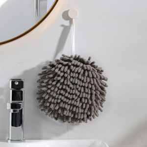 CHOMA ผ้าเช็ดมือ ผ้าเช็ดมือแบบแขวน ผ้าขนหนูเช็ดมือ นุ่ม ดูดซับน้ำได้ดี ผ้าเช็ดมือทรงกลม ลูกบอลเช็ดมือ ผ้าเช็ดมือในครัว