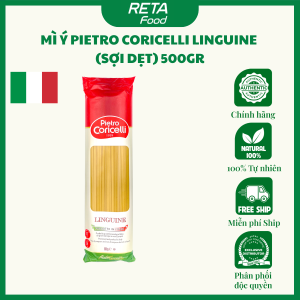 Mì Ý Chính Hãng Pietro Coricelli 500g Spaghetti (Mì Sợi Tròn)/Linguine (Mì Sợi Dẹt)