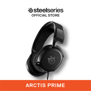 SteelSeries Arctis Prime Hi-Fidelity Wired Gaming Headset 3.5mm Analog Hi-Res Speaker Driver Headphone (61487)