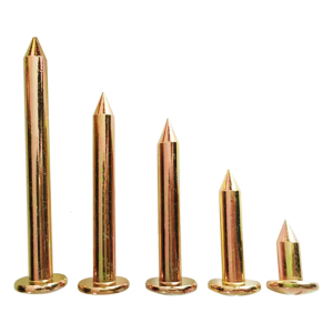 10pcs/set 3/5/7/8/10cm Surveying Steel Nails Survey Marker for Cross Measuring Nails Mark Survey Stakes Metal