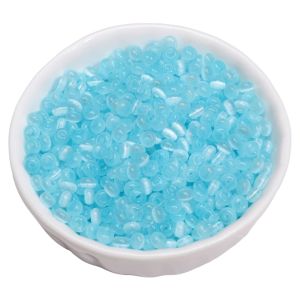 4x2.5mm 5g/bag Domestic Super Excellent Glass Doughnut Cat Eye Beads For Handmade Bracelet Necklace Earring DIY Craft Jewelry Making Accessories