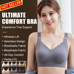 【Reducing Accessory Breasts】Lifting Seamless Bra Seamless Soft Support Bra For Women Anti-Sagging Breast Reduction Bra Wireless Fixed Cup Bra U-Shaped Beautiful Back Anti-Gravity Underwear