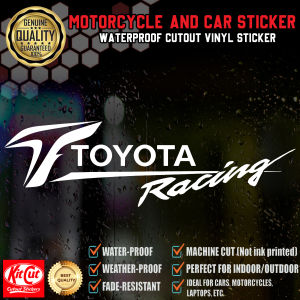 TOYOTA RACING HIGH QUALITY CUTOUT STICKER FOR TOYOTA CAR