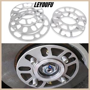 LEYOUFU 3 5 6 8 10mm Alloy Aluminum Car Wheel Spacer Adaptor Shims Plate Car Accessories