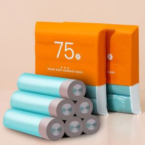 5 Roll Kantong Plastik Sampah Tali Serut 5G042