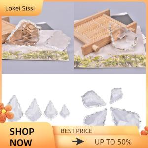 Lokei 1PC CLEAR โคมระย้ากระจกคริสตัลโคมไฟชิ้นส่วนปริซึมแขวนหยดจี้