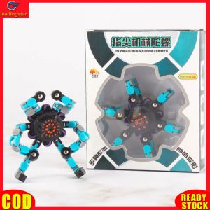 Leadingstar RC Xác Thực Biến Dạng Đầu Ngón Tay Chuỗi Đồ chơi robot Sáng DIY Bị Biến Dạng Cơ Khí Ngón Tay Spinners đồ chơi xả stress Cho Trẻ Em Quà Tặng