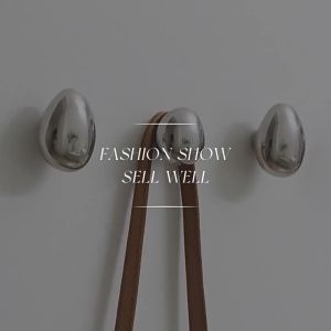 xpkQ Ceramic Teardrop Shape Wall Hooks Decorative Handmade Coat Hooks Towel Hangers for Bathroom Living Room Home Decoration 9Q4T2
