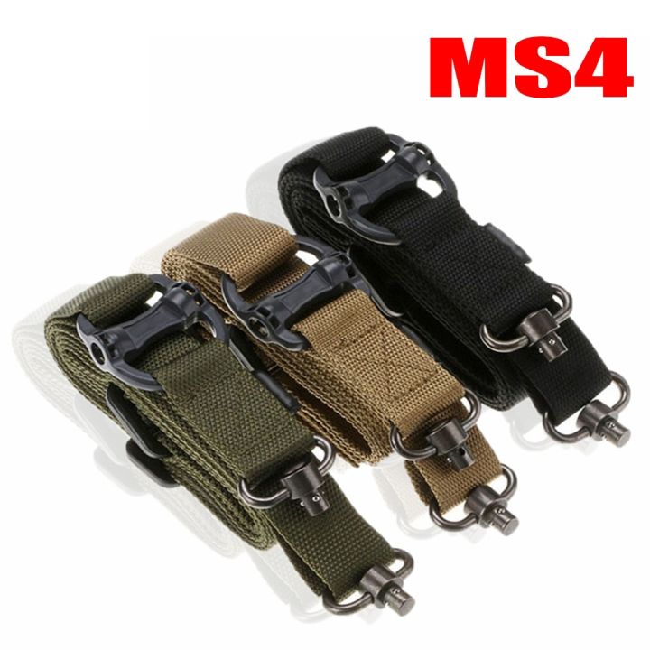 MS4 Magpul Tactical Rope Mission Adjustable Two 2 Points Tactical Sling ...